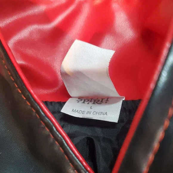 Stylish Red and Black Women's Jacket - Picture 5 of 5